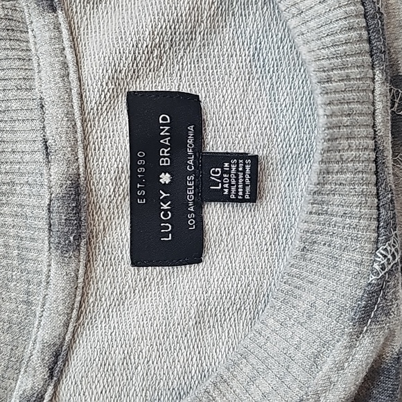 LUCKY BRAND CHEETAH PRINT SHIRT. SIZE LARGE - Picture 8 of 9